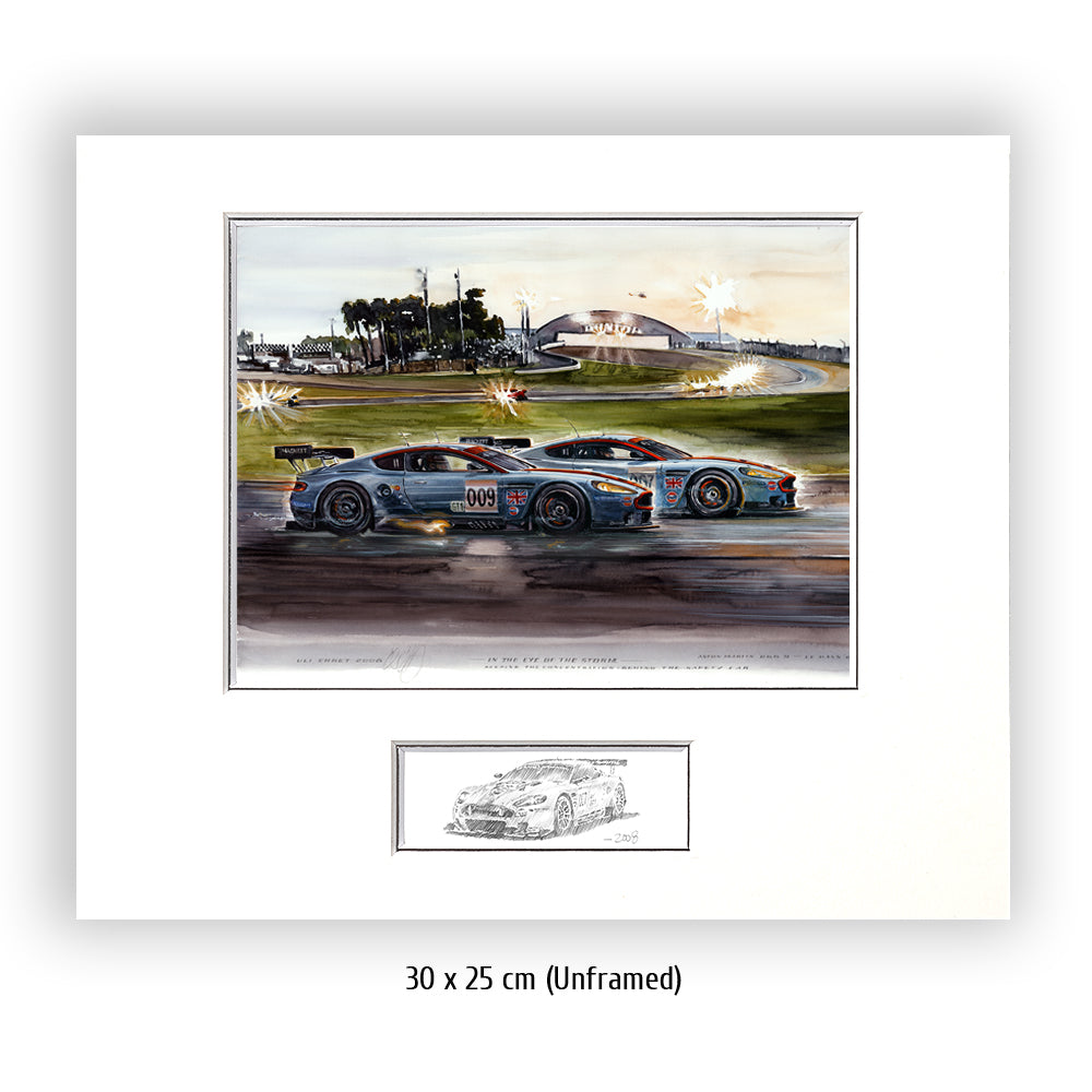 #0190 Aston Martin DBR9, "Dans l'oeil du cyclone"