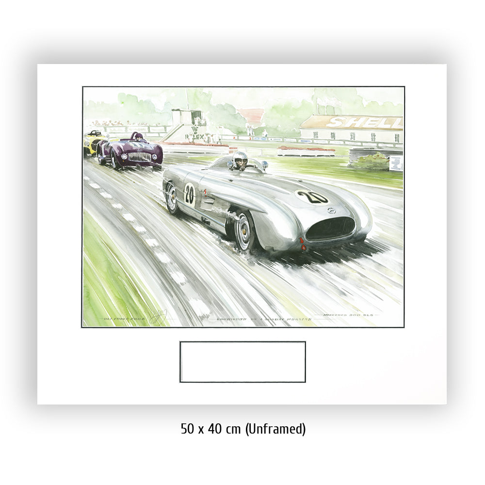 #0195 Mercedes Benz SLS 'Porter', 'Goodwood un dimanche matin'