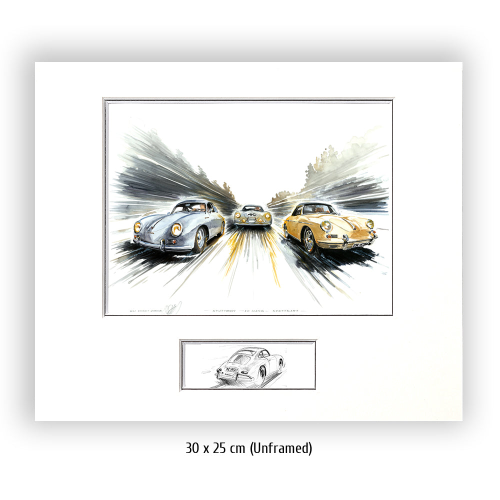 #0199 "Stuttgart - Le Mans - Stuttgart"