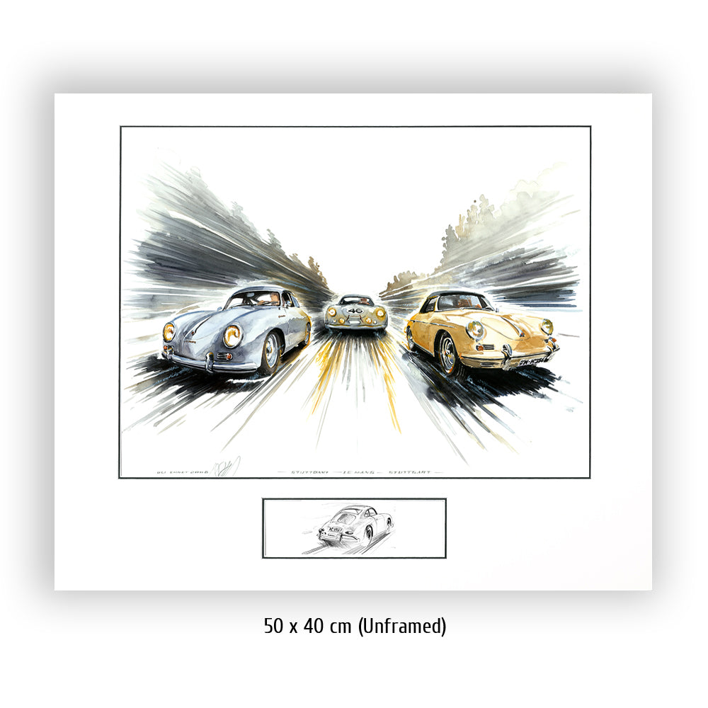 #0199 "Stuttgart - Le Mans - Stuttgart"