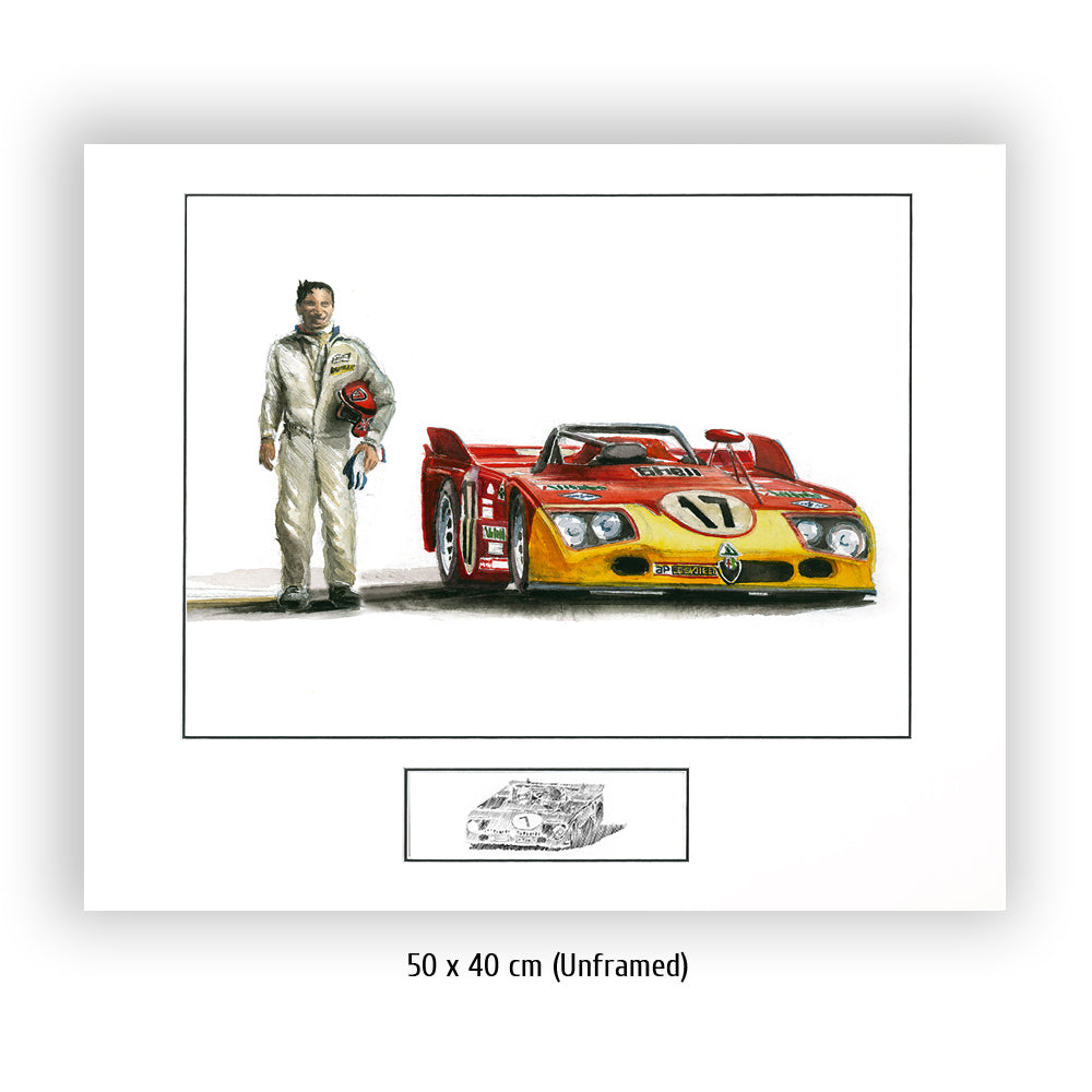 #0216B "Vic Elford, Alfa Romeo BT 33"