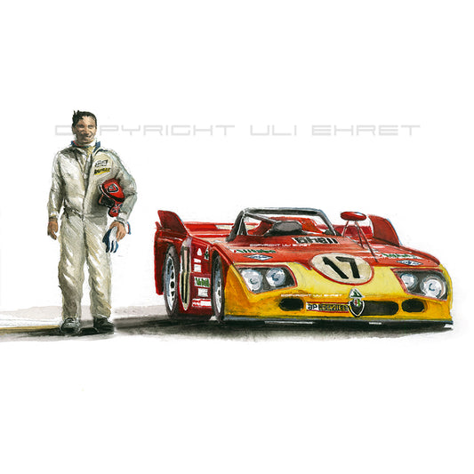 #0216B "Vic Elford, Alfa Romeo BT 33"