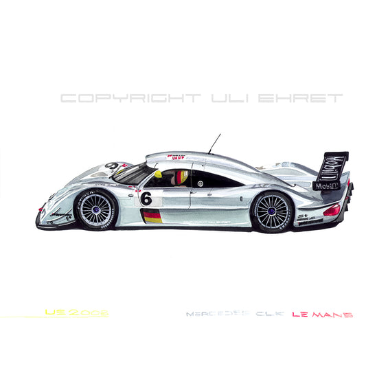 #0025 "Mercedes CLK GTLM"