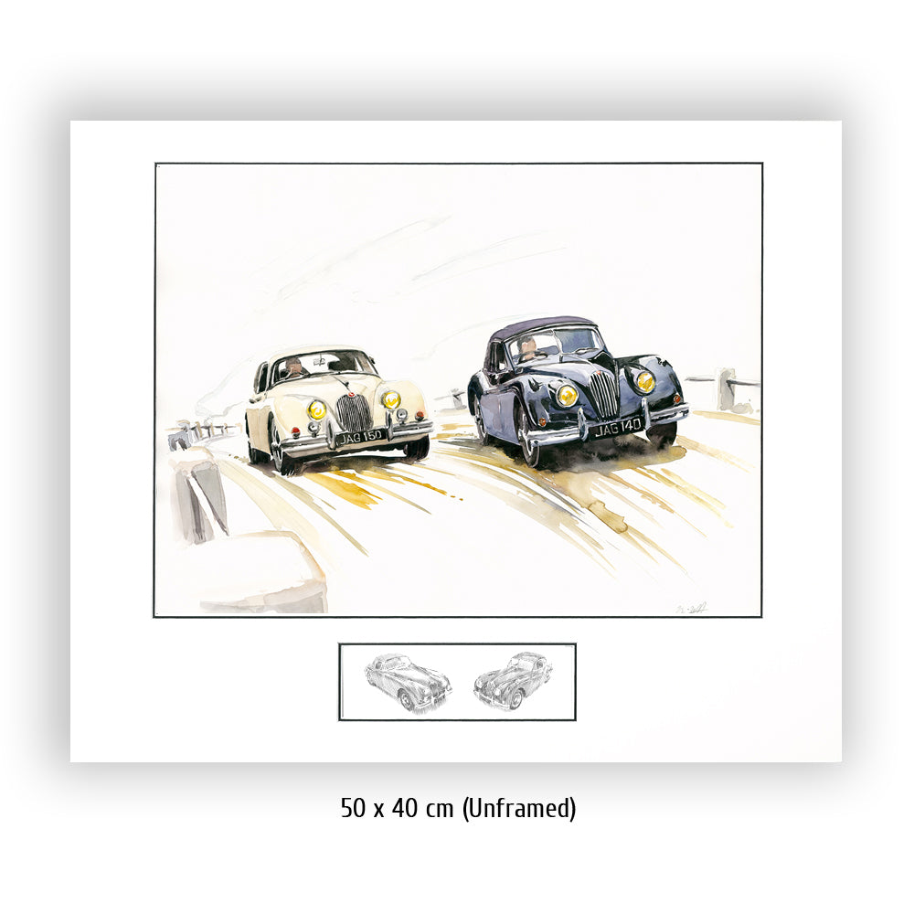#0266 Jaguar XK150, Jaguar XK140