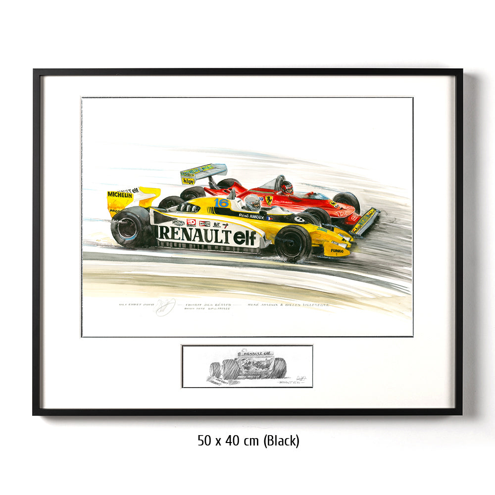 #0268 René Arnoux et Gilles Villeneuve 