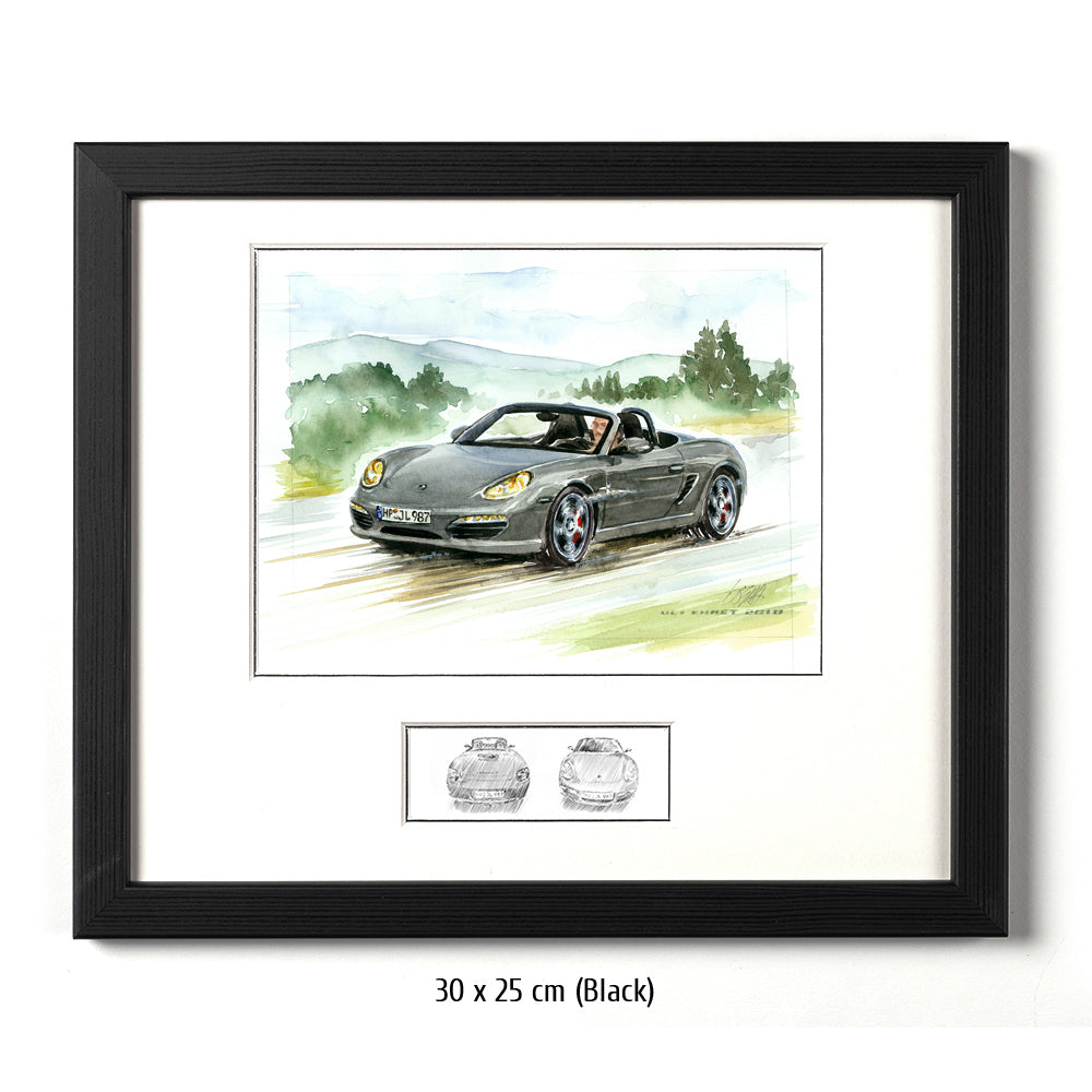 #0308 Porsche Boxster dans l'Odenwald