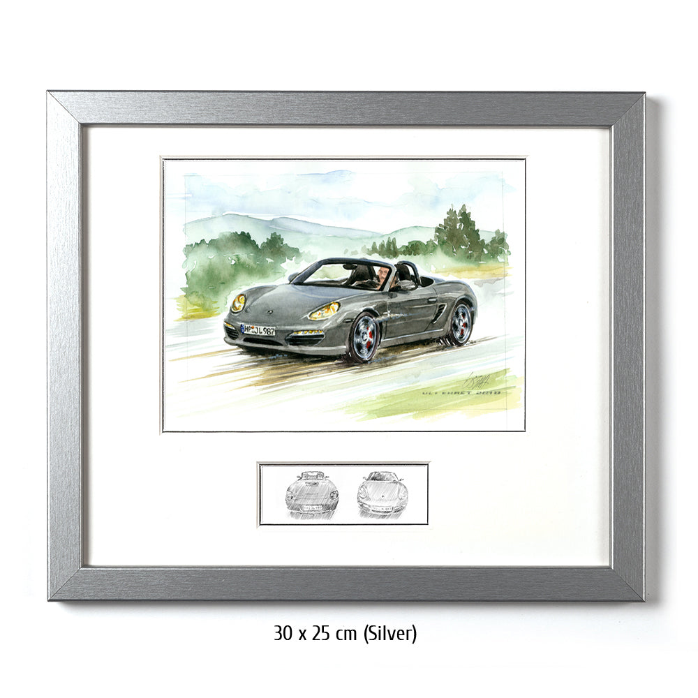 #0308 Porsche Boxster dans l'Odenwald