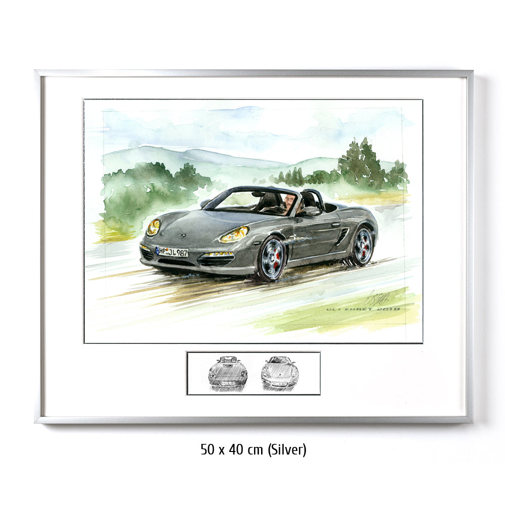 #0308 Porsche Boxster dans l'Odenwald