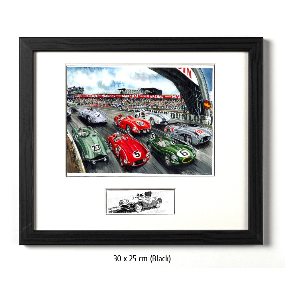 #0032 24H du Mans 1955 