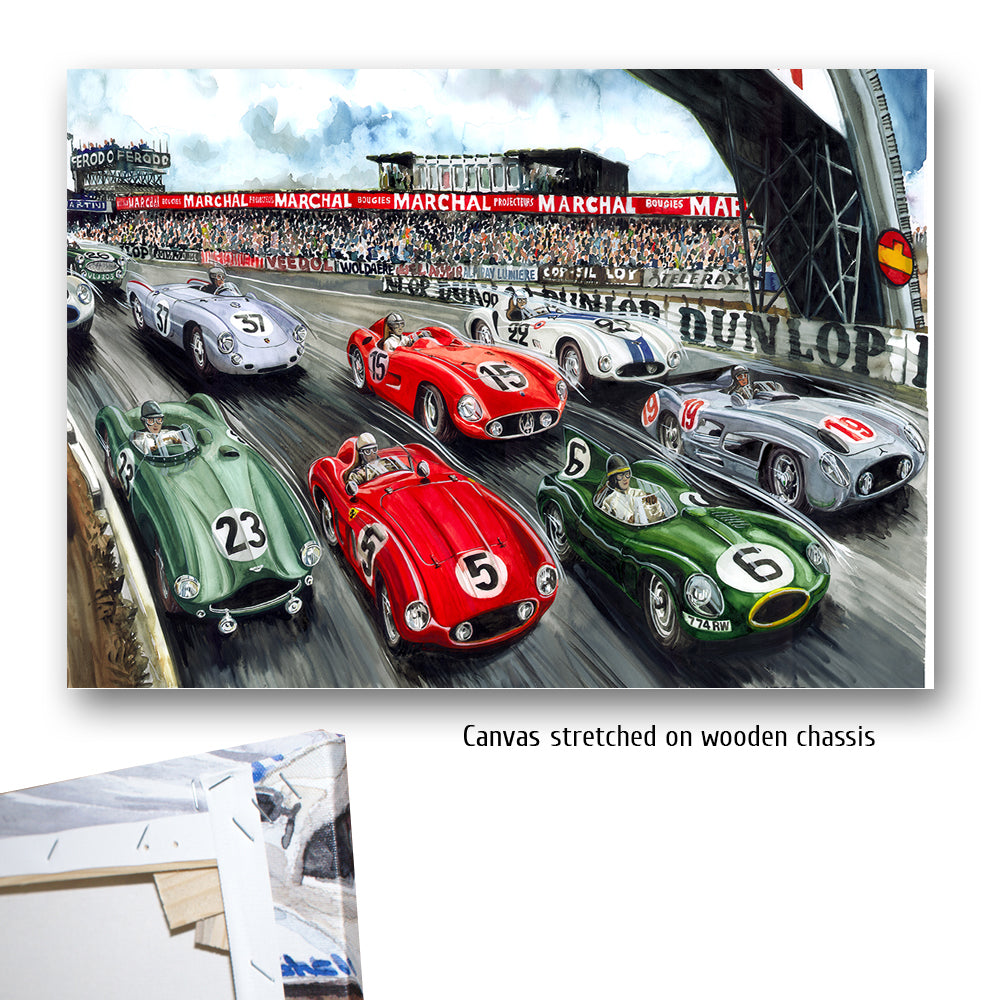#0032 24H du Mans 1955 