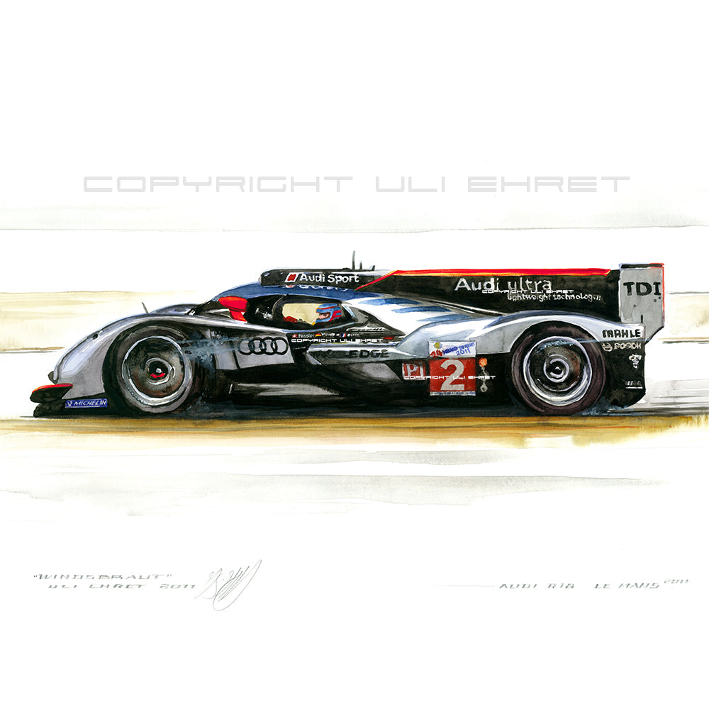 #0334B 'Fiancée du vent', Audi R18 TDI #2