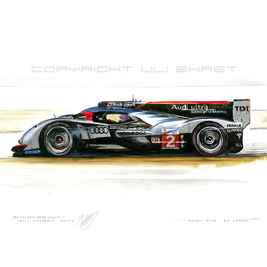 #0334B 'Fiancée du vent', Audi R18 TDI #2