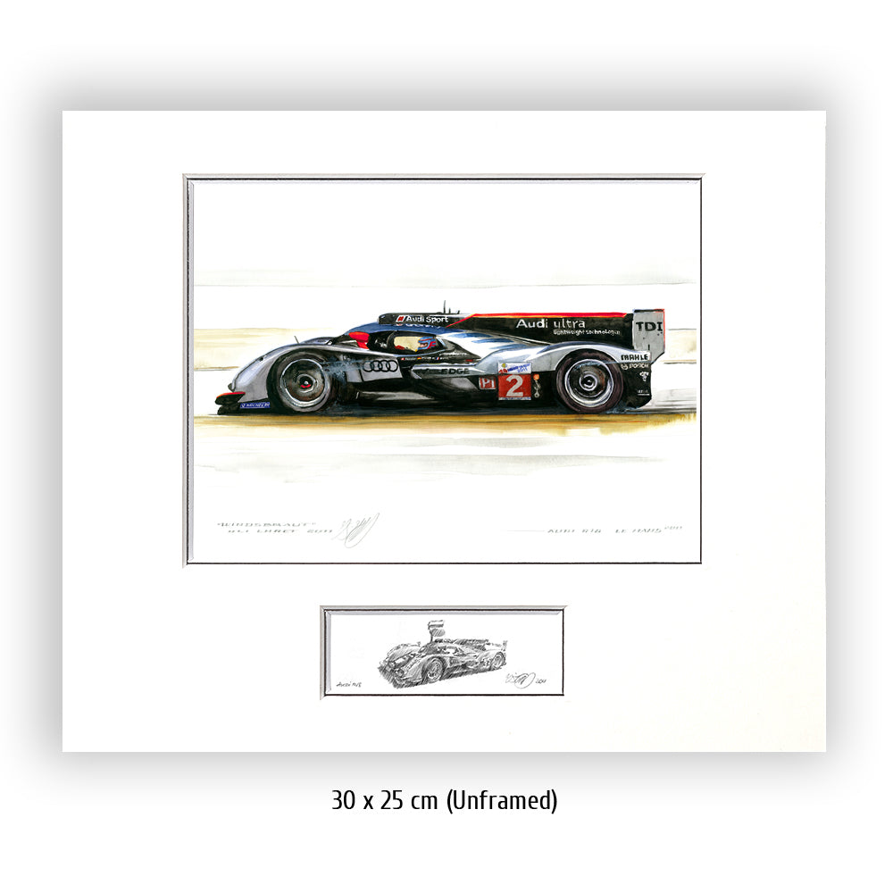 #0334B 'Fiancée du vent', Audi R18 TDI #2