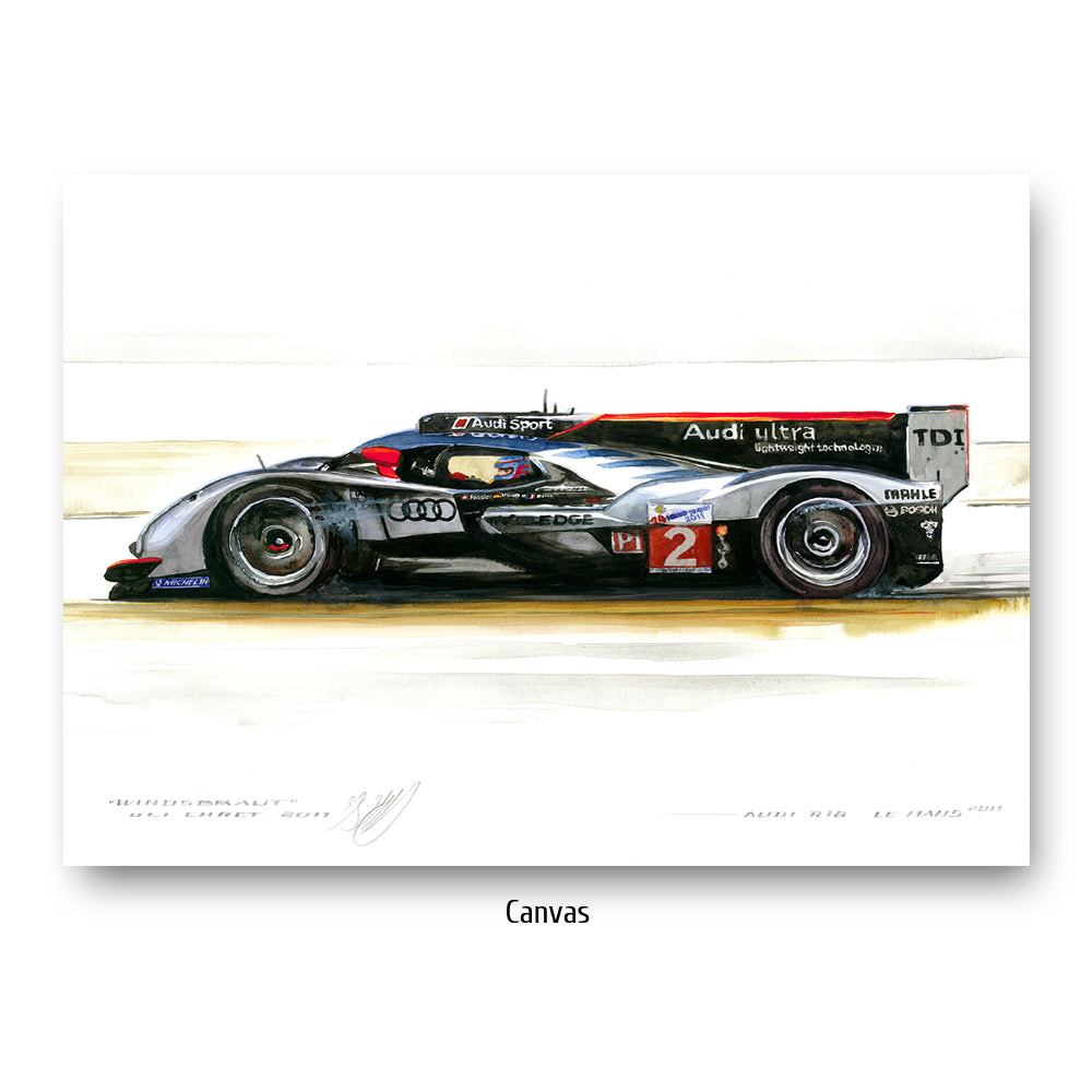 #0334B 'Fiancée du vent', Audi R18 TDI #2