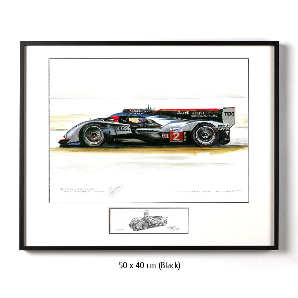 #0334B 'Fiancée du vent', Audi R18 TDI #2