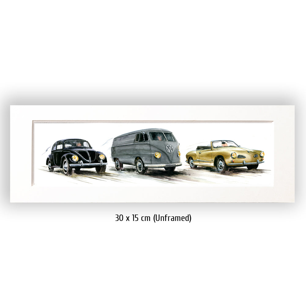 #0338XS Coccinelle VW, Volkswagen Bulli T2, Karmann Ghia