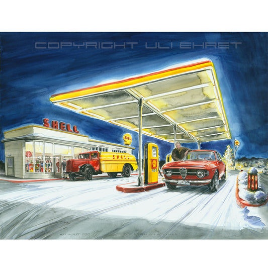 #0349 Station-service Shell