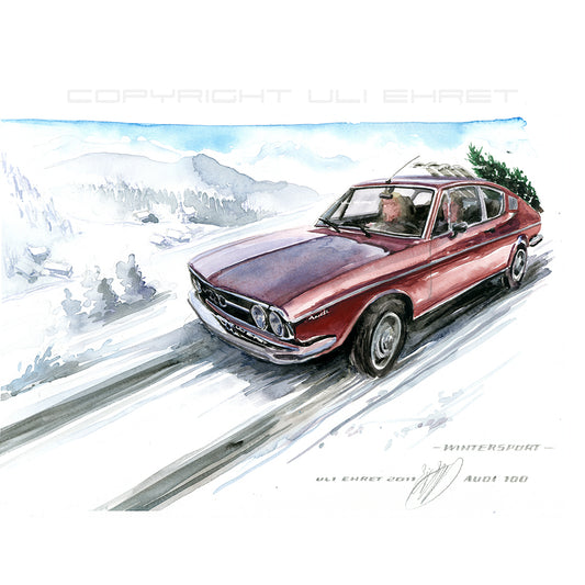 #0351 Audi 100 'Sports d'hiver'