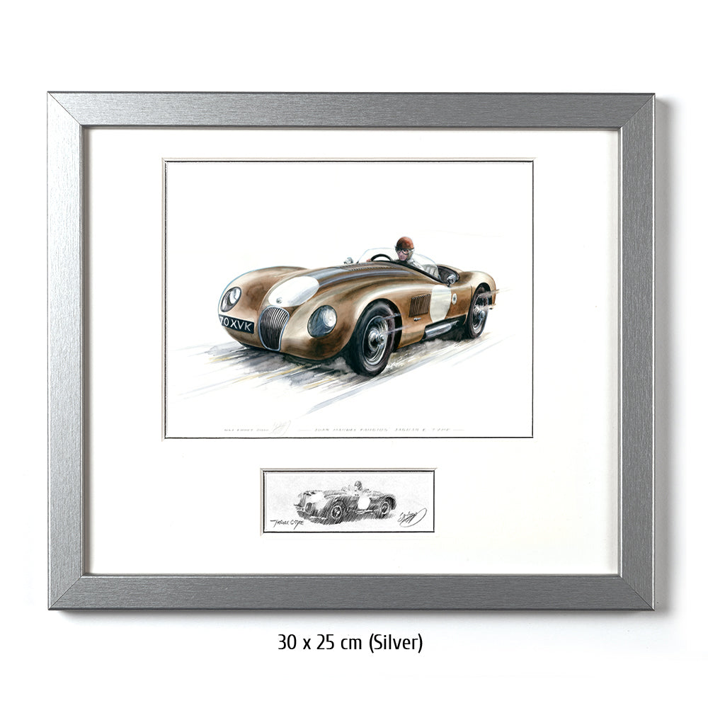 #0382 Jaguar Type C de Juan Manuel Fangio