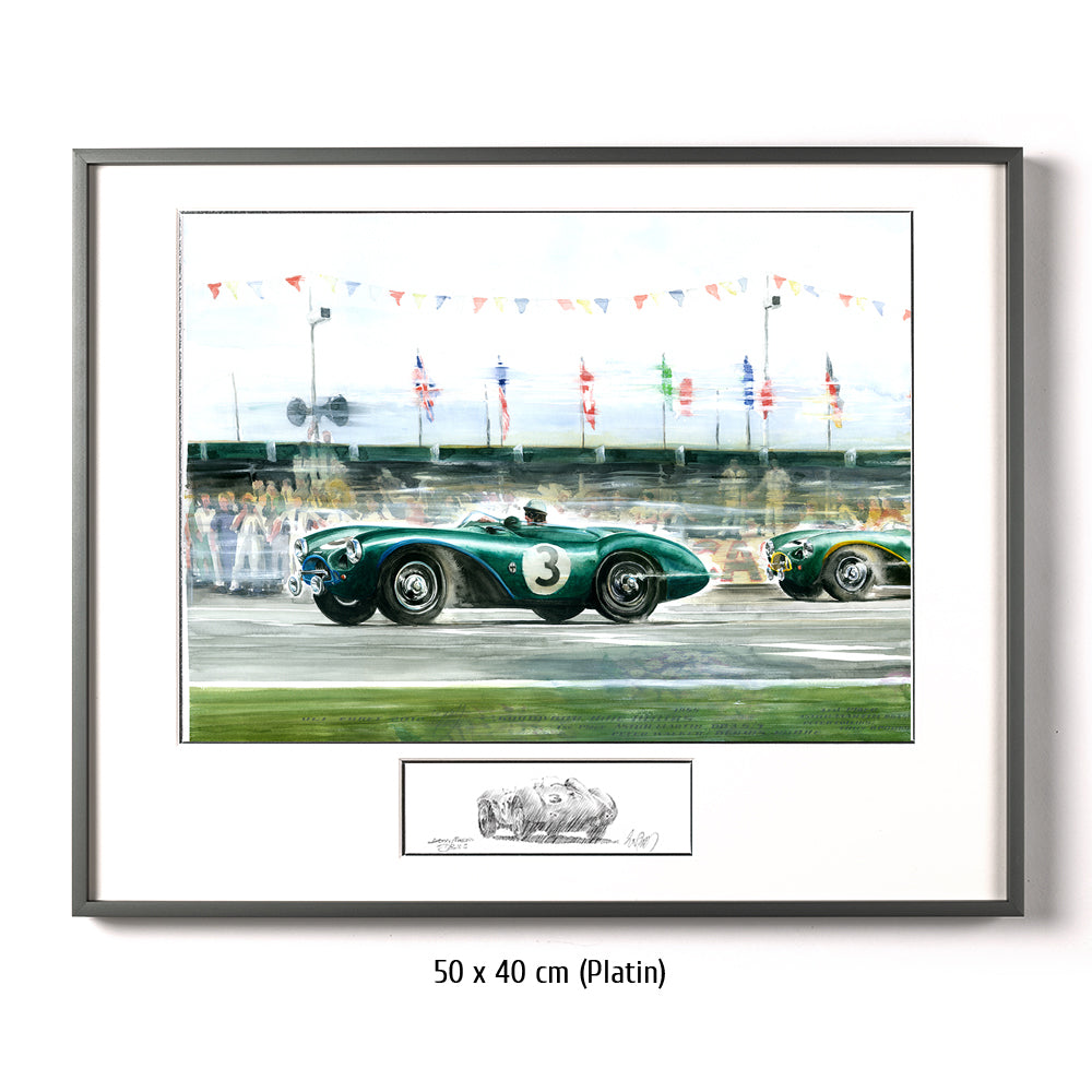 #0391 « Aston Martin DB3S, Neuf Heures de Goodwood 1955 »