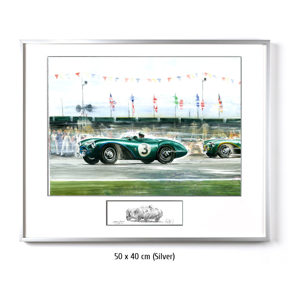 #0391 « Aston Martin DB3S, Neuf Heures de Goodwood 1955 »