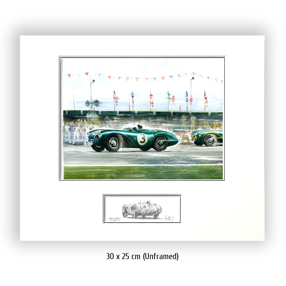 #0391 « Aston Martin DB3S, Neuf Heures de Goodwood 1955 »
