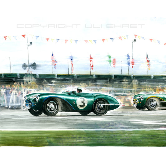 #0391 « Aston Martin DB3S, Neuf Heures de Goodwood 1955 »
