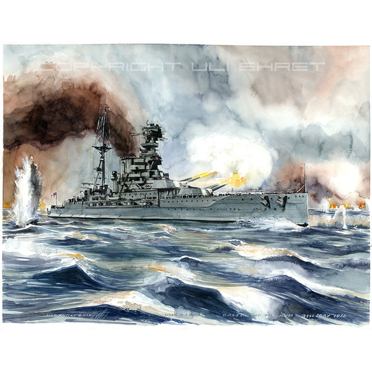 #0416 HMS Barham, Bataille du Jutland 1916