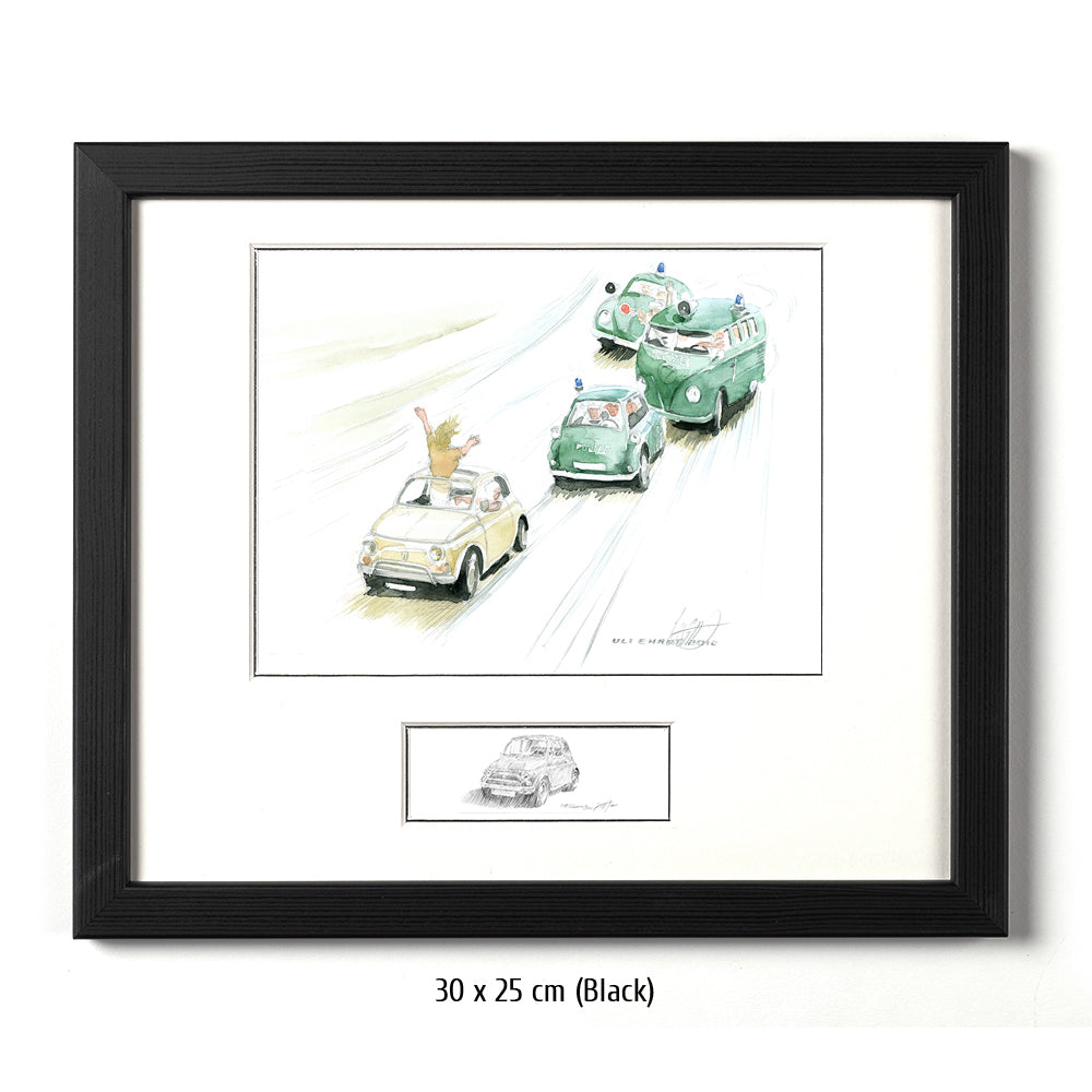 #0418 Fiat 500, "Évasion policière"