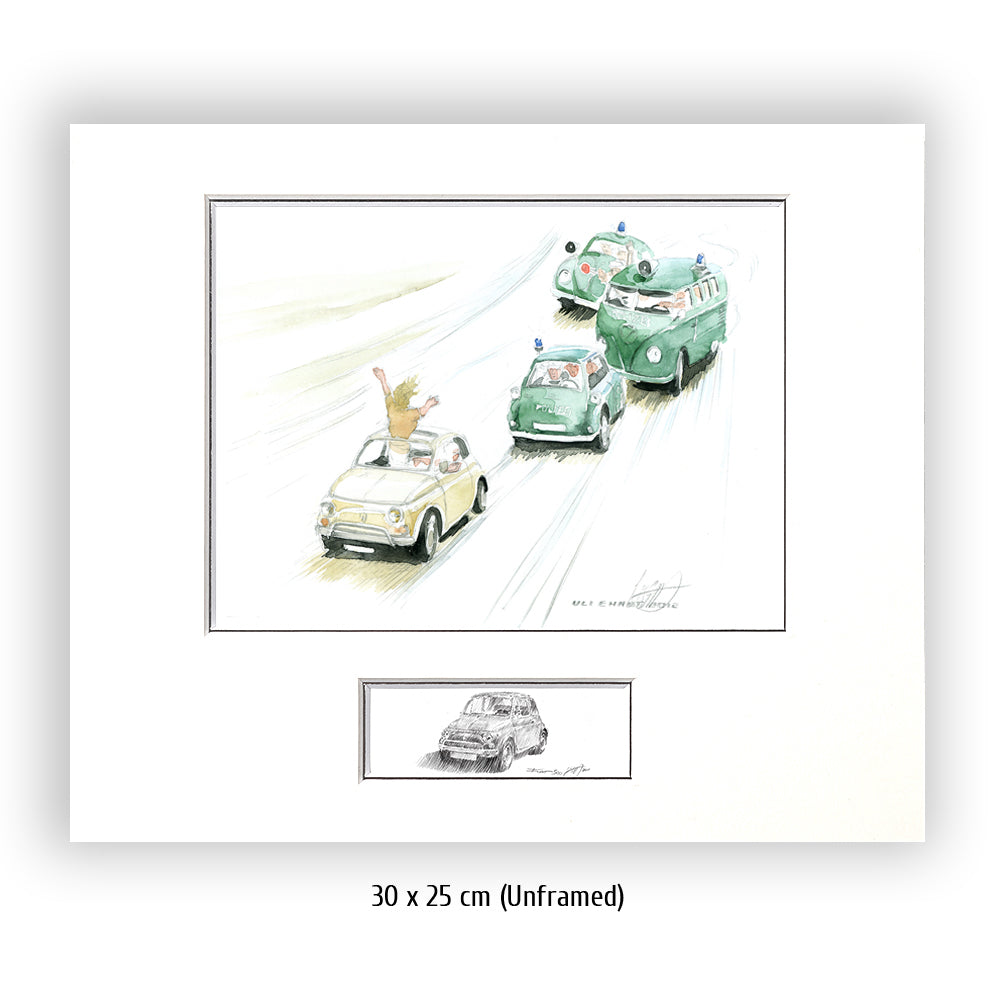 #0418 Fiat 500, "Évasion policière"