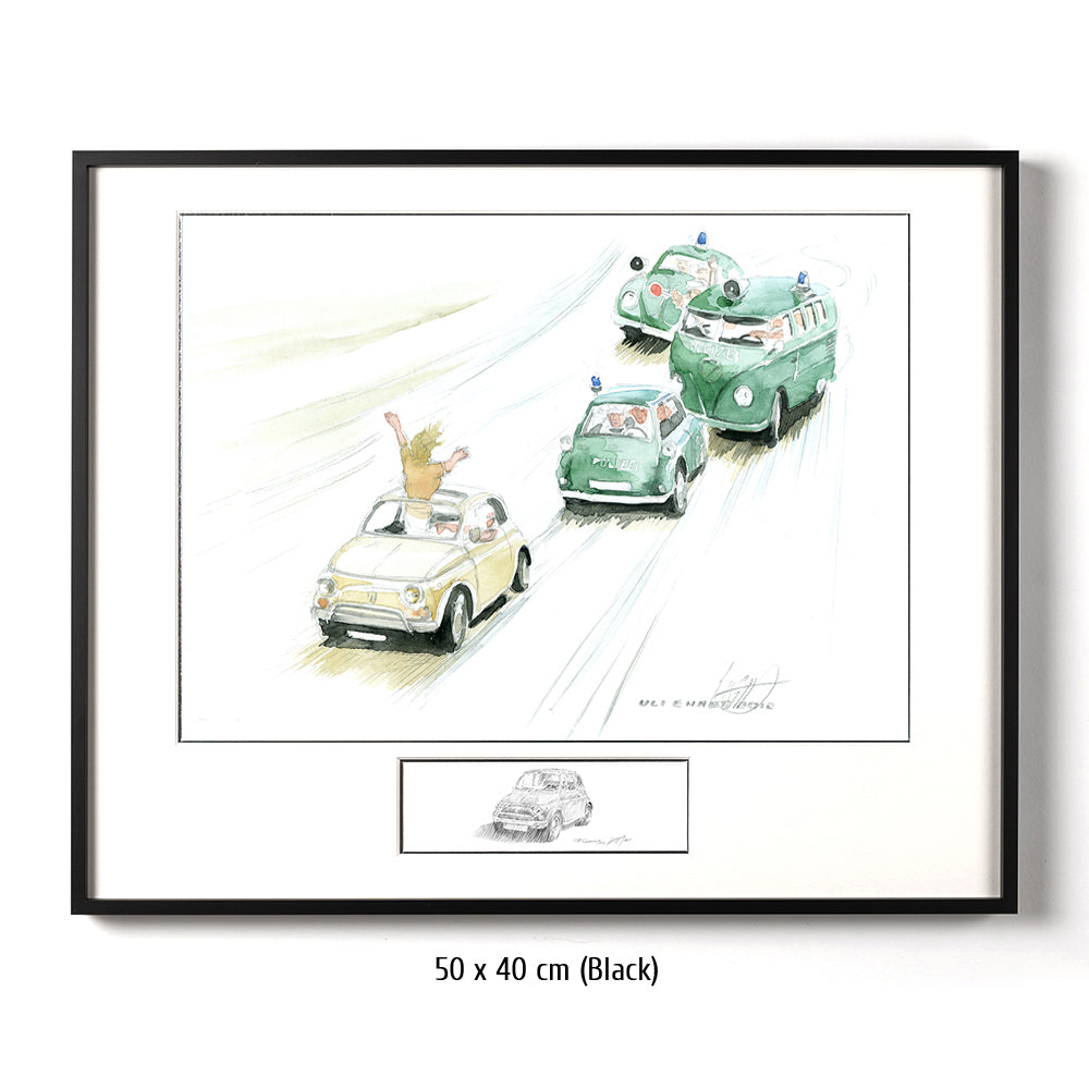 #0418 Fiat 500, "Évasion policière"