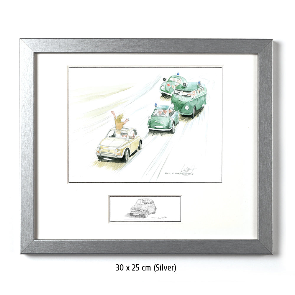 #0418 Fiat 500, "Évasion policière"