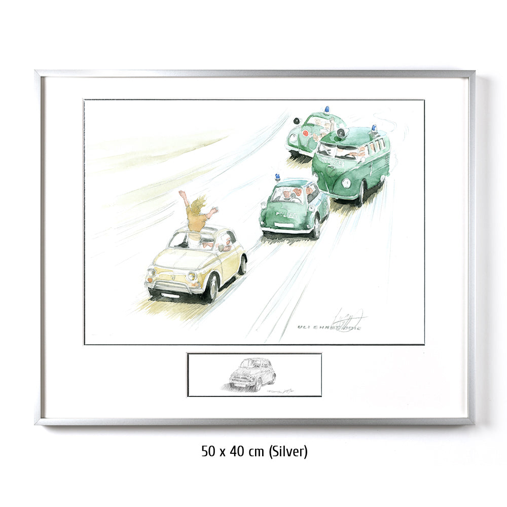 #0418 Fiat 500, "Évasion policière"