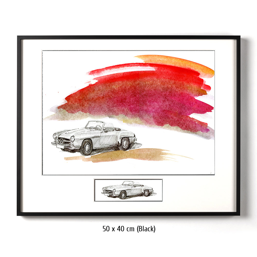 #0041Mercedes 190SL