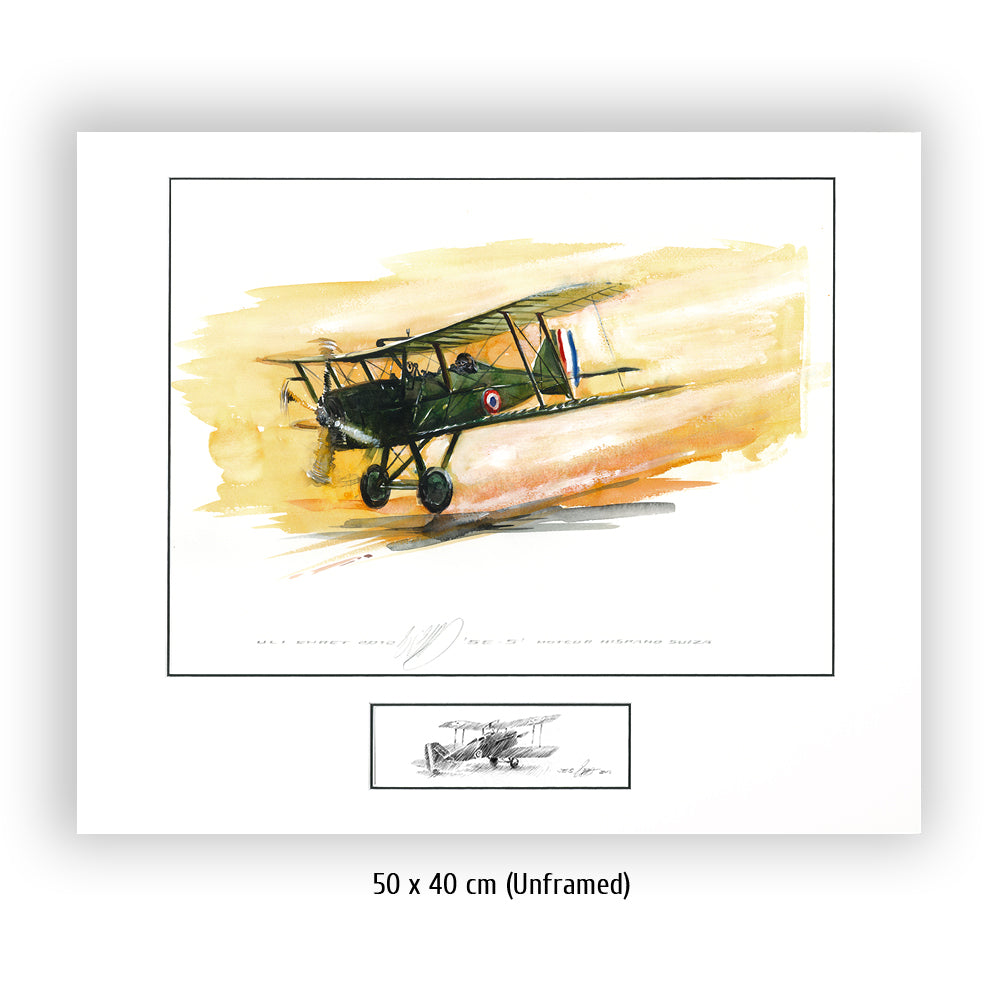 #0422 SE 5 Avion aérien