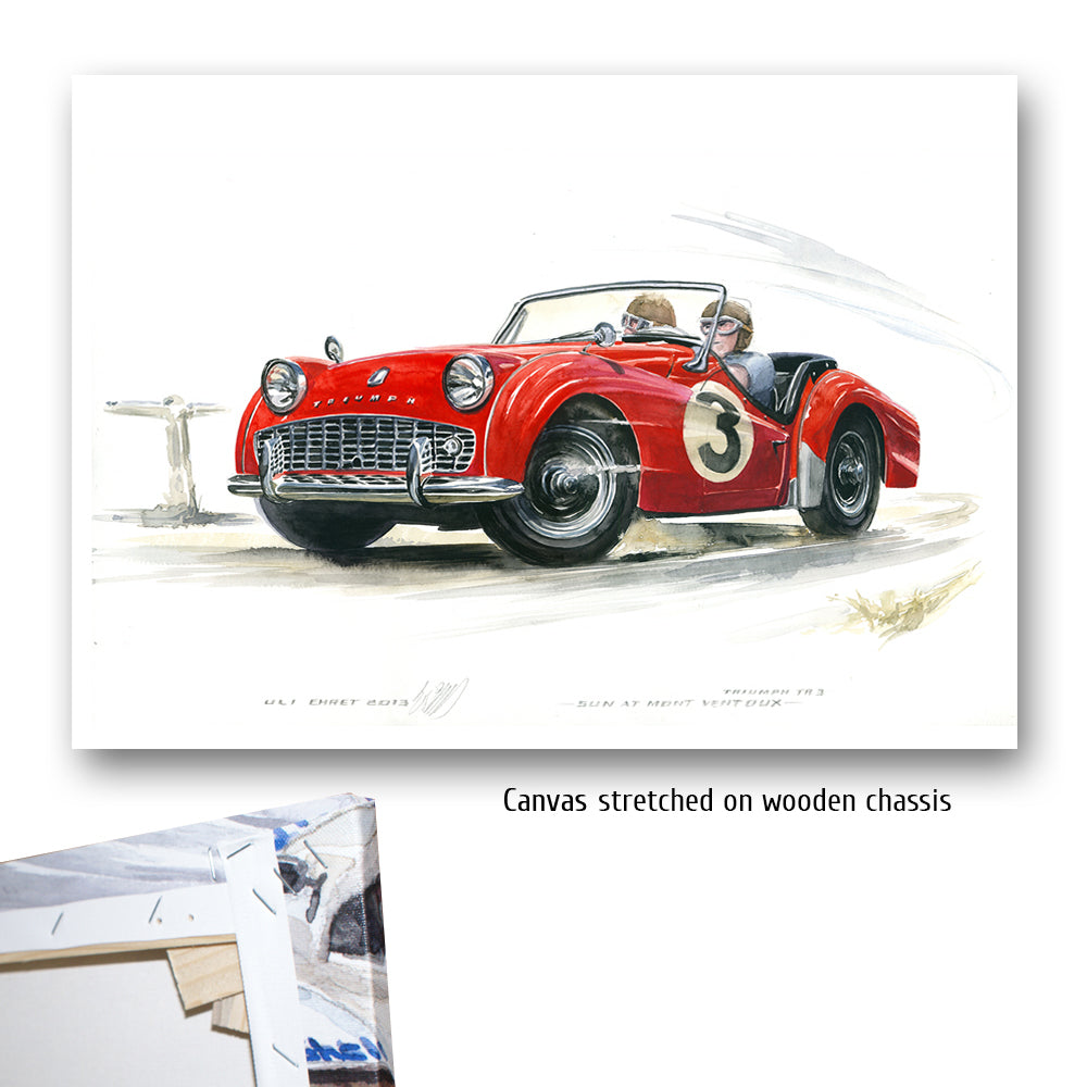 #0423 'Soleil au Mont Ventoux', Triumph TR3