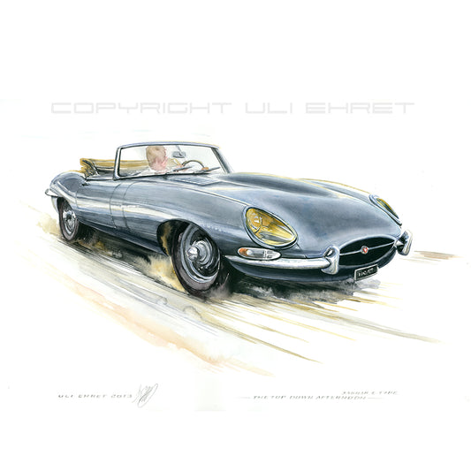 #0424 Jaguar Type E Cabriolet, Série 1