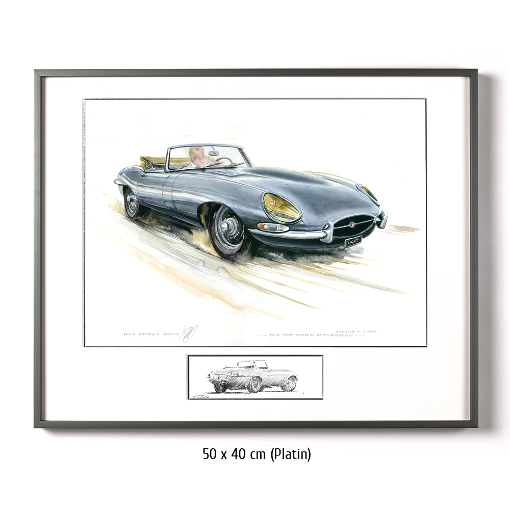 #0424 Jaguar Type E Cabriolet, Série 1