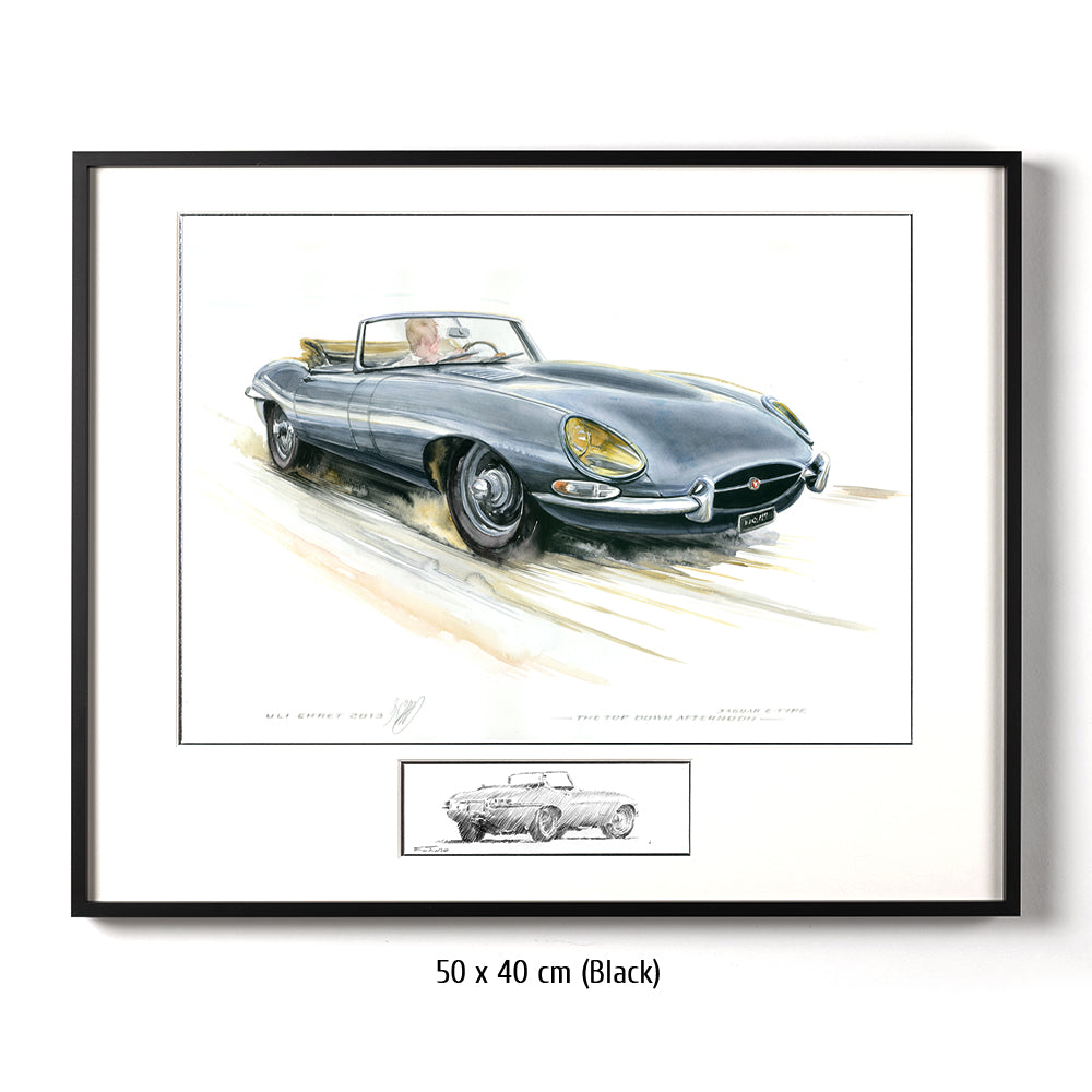 #0424 Jaguar Type E Cabriolet, Série 1