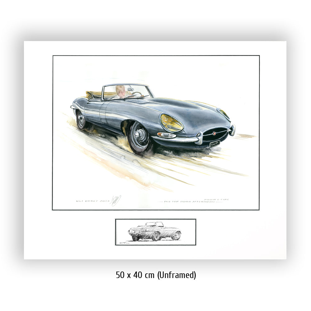#0424 Jaguar Type E Cabriolet, Série 1