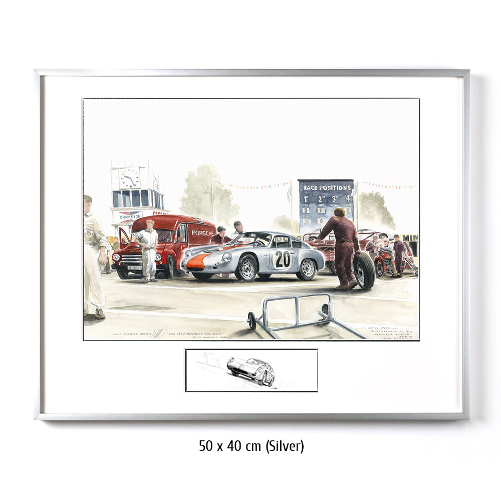 #0426 'La veille de la course', Porsche 356 Abarth GTL