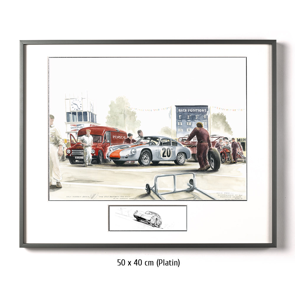 #0426 'La veille de la course', Porsche 356 Abarth GTL