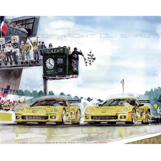 #0042 Corvette C6 contre-attaque