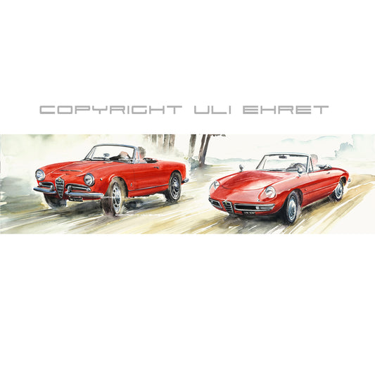 #0430 XS "Alfa Romeo Giulia Spider, Alfa Romeo Dueto Spider"