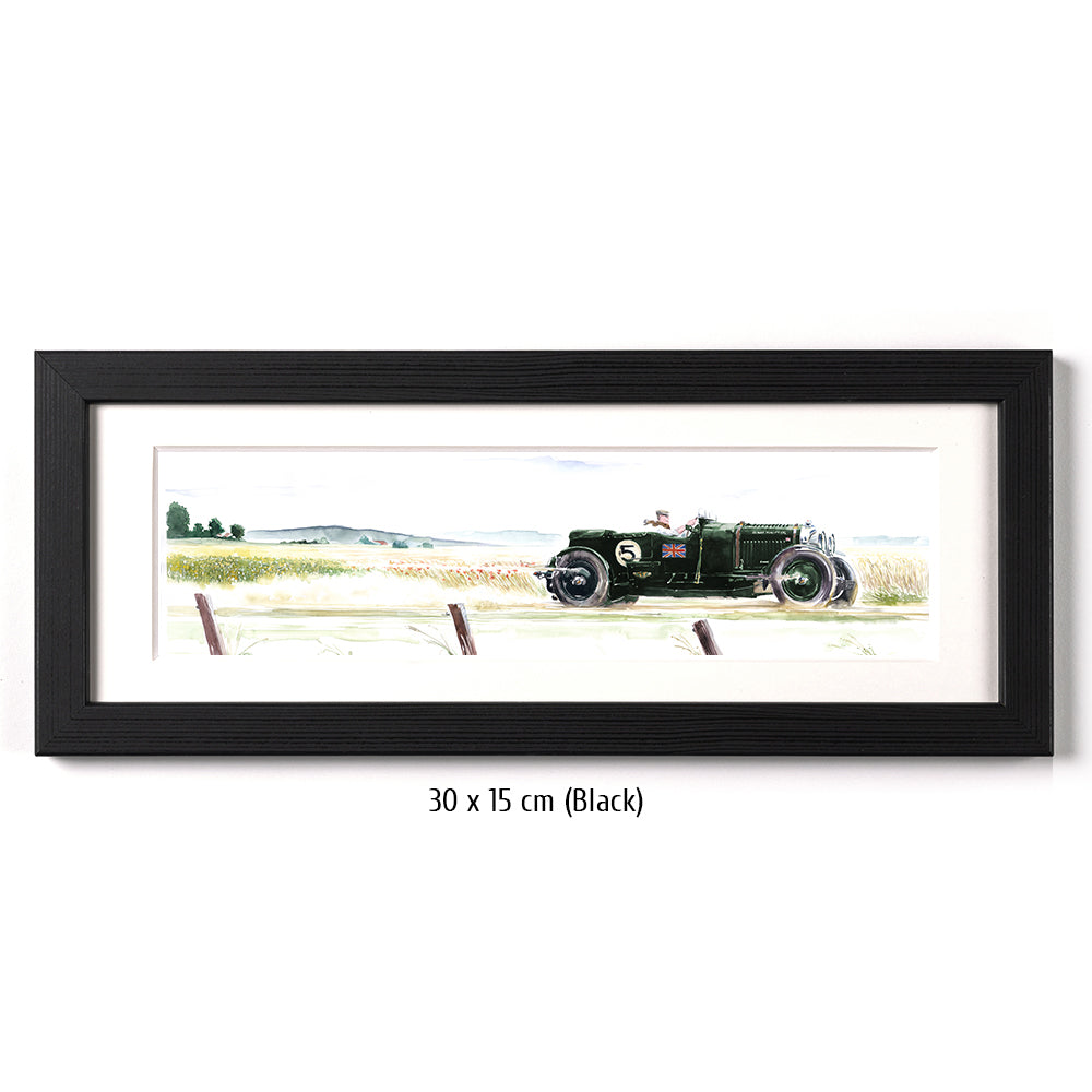 #0439 Bentley dans un paysage d'été