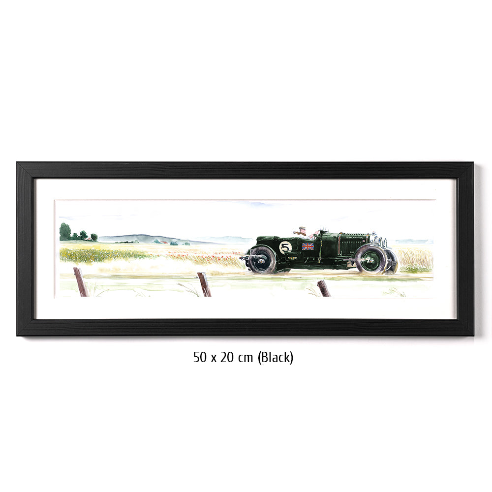 #0439 Bentley dans un paysage d'été