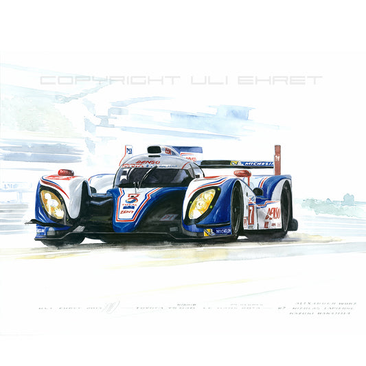 #0443Un "Toyota TS040 #7"