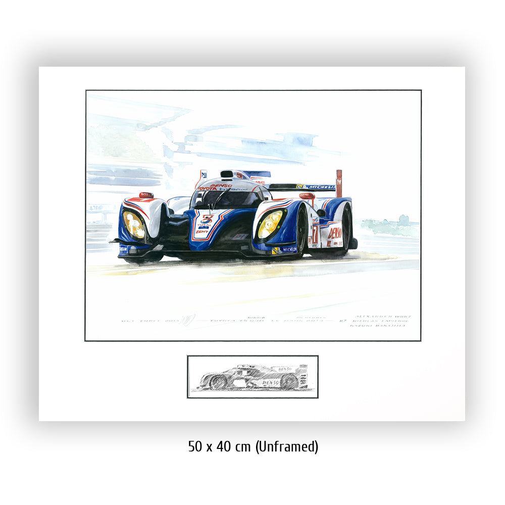 #0443Un "Toyota TS040 #7"