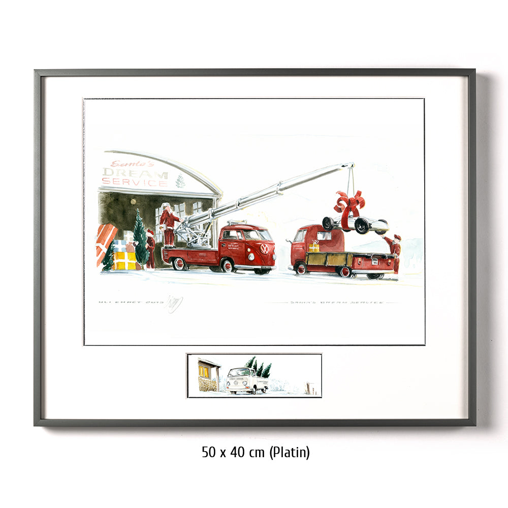 #0461 Camionnette Volkswagen T2 'Santa's Dream Service'
