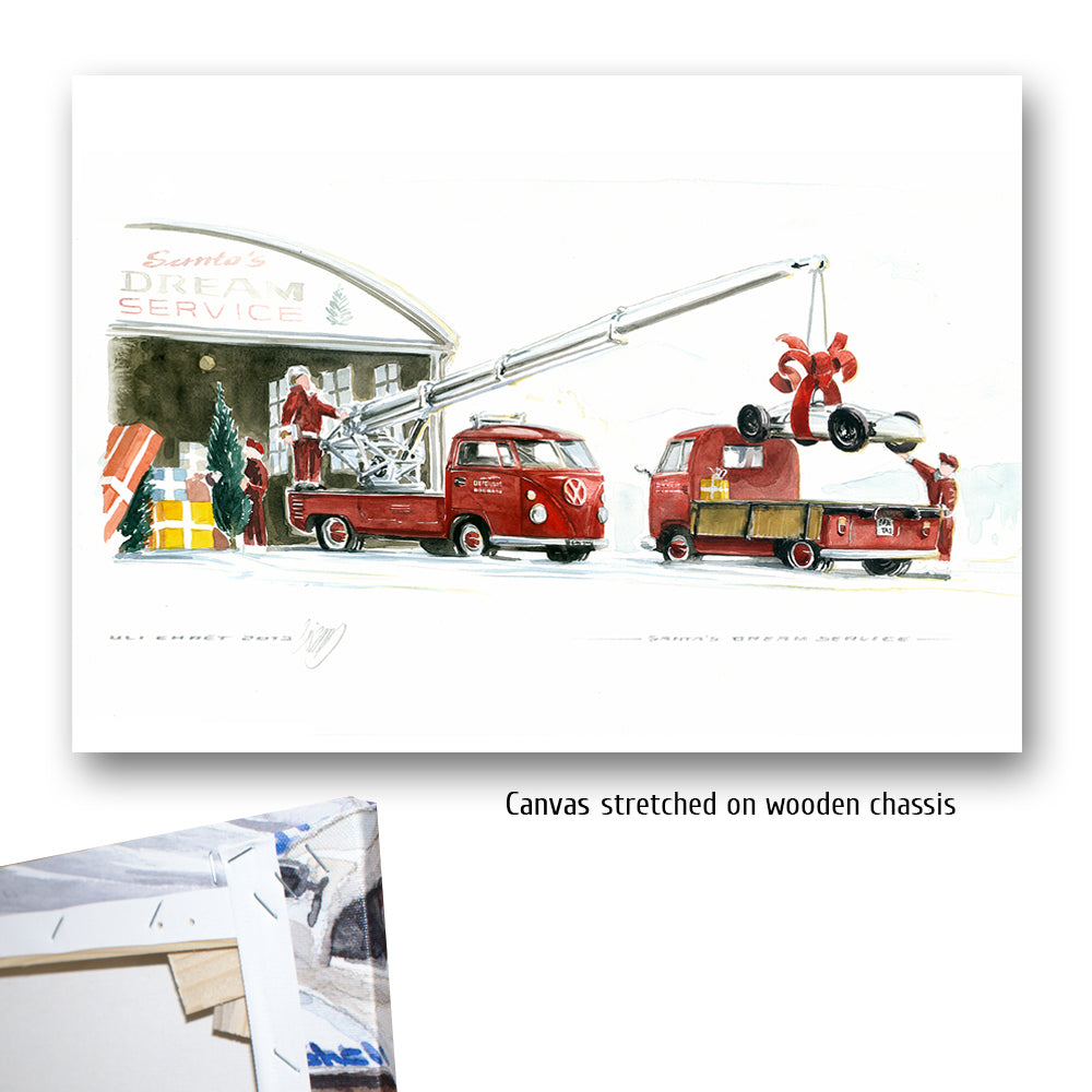 #0461 Camionnette Volkswagen T2 'Santa's Dream Service'
